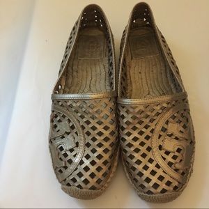 Tory Burch Slip on Espadrilles Size 8.5